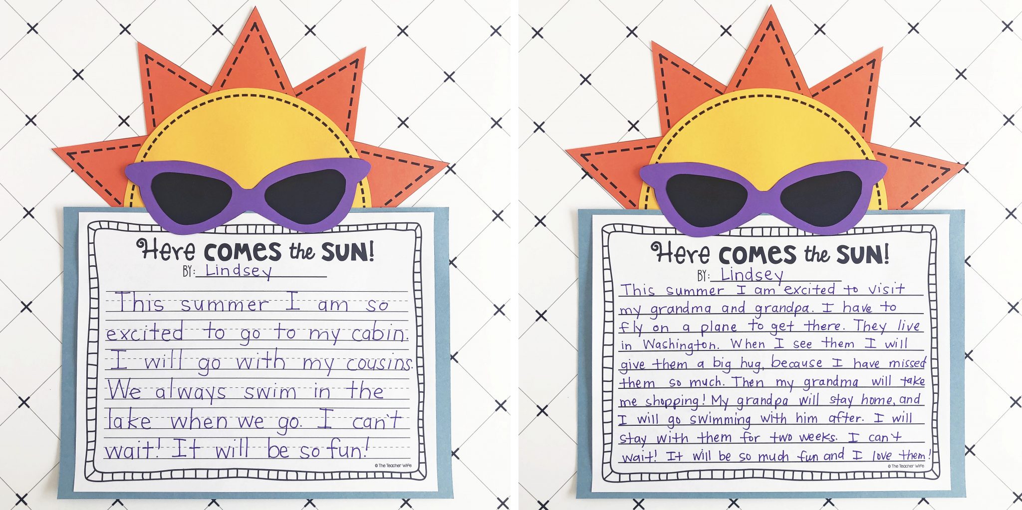 Here Comes the SUN! - The Teacher Wife
