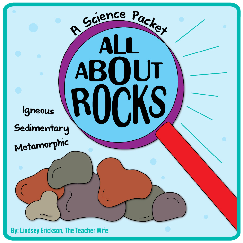 Metamorphic Edible Rocks & Notebooking Pages