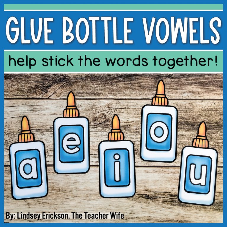 Did you know that vowels are STICKY? The Teacher Wife