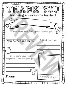 Teacher Appreciation Printable - The Teacher Wife